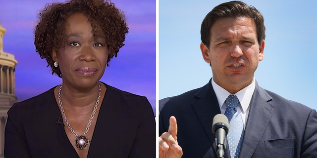 MSNBC host Joy Reid and Florida Gov. Ron DeSantis