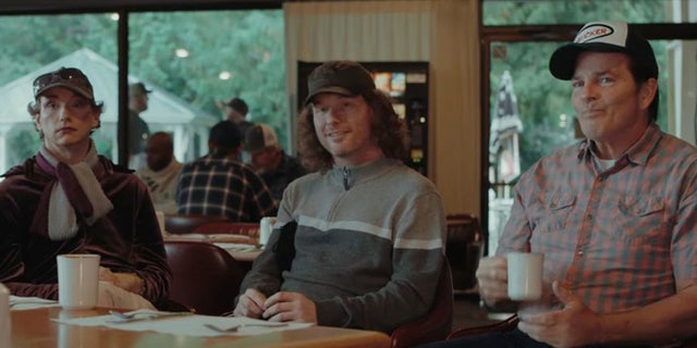 Corey Taylor (center) plays the character Taco Tuesday in the film 'Rucker'.