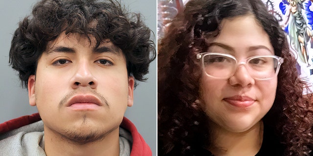 Frank Deleon (left) is charged with the murder of Diamond Alvarez (right). 