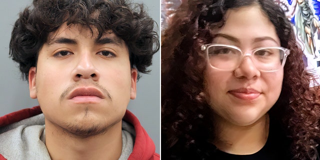 Frank Deleon (left) is charged with the murder of Diamond Alvarez (right). 