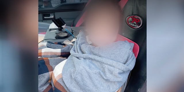 A DoorDash driver is being credited for rescuing a toddler walking around in nothing but a diaper and socks.