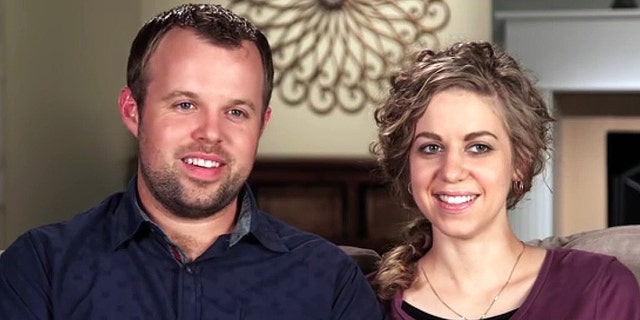 John David Duggar was involved in a plane crash in October 2021. He is seen here with his wife Abbie.