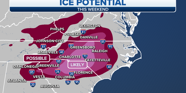 Eastern ice potential