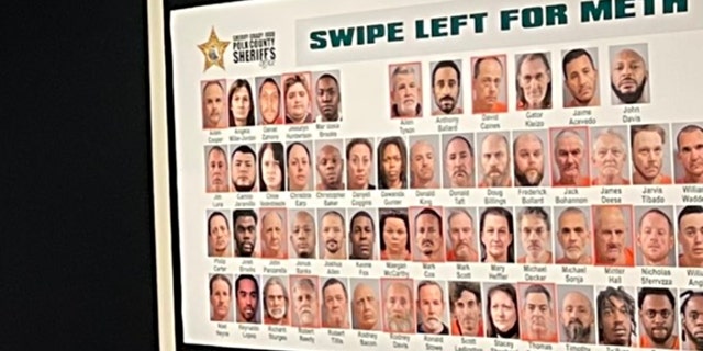 Operation "Swipe Left for Meth." (Polk County Sheriff's Office)
