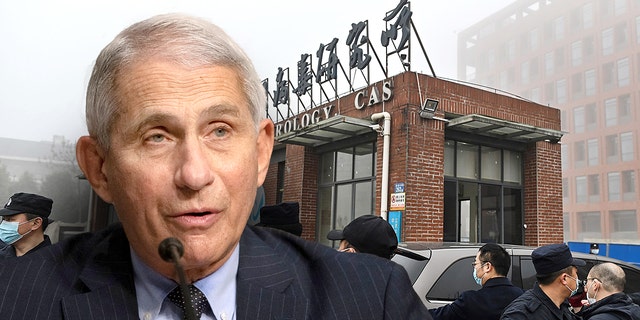 Dr. Anthony Fauci; members of the World Health Organization (WHO) team investigating the origins of the COVID-19 coronavirus, arrive at the Wuhan Institute of Virology in Wuhan, China, on Feb. 3, 2021.