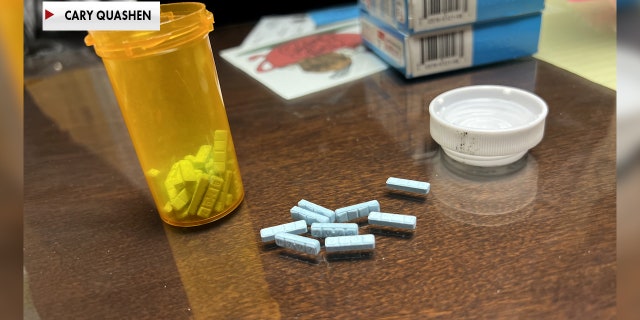 Officials have a growing concern that middle school, high school, and college-aged kids are being targeted as criminals make fentanyl pills disguised as Oxycodone, Adderall and Xanax. (Cary Quashen/ Fox News)