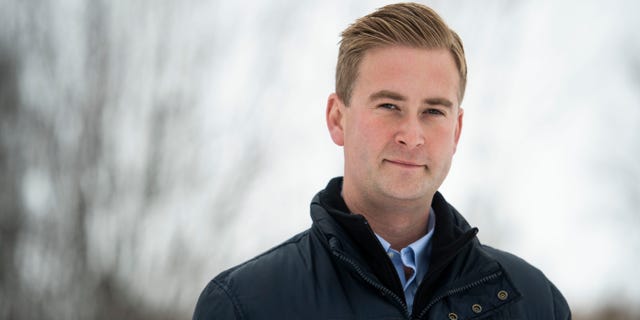 Peter Doocy. (Photo by Carolyn Van Houten/The Washington Post via Getty Images)
