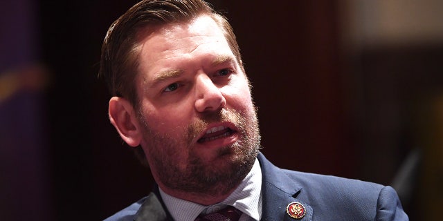 Rep. Eric Swalwell delivers remarks during a House Judiciary Committee markup on Capitol Hill on June 17, 2020.