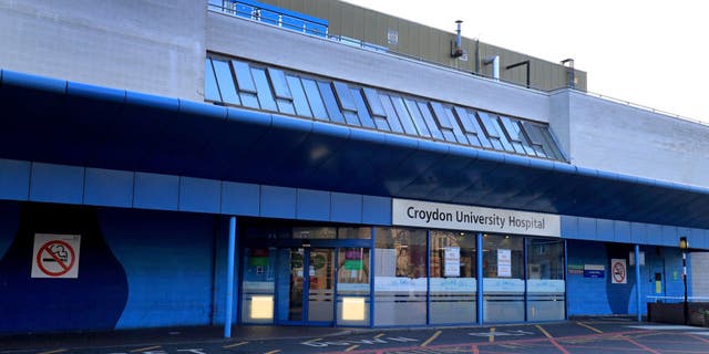 Croydon University Hospital in Croydon, U.K., on Saturday, Dec. 5, 2020. (Gareth Fuller/PA Wire/Bloomberg via Getty Images)