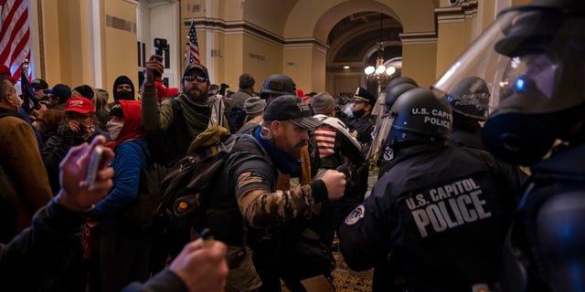 Capitol riot on January 6, 2021, in Washington, DC.