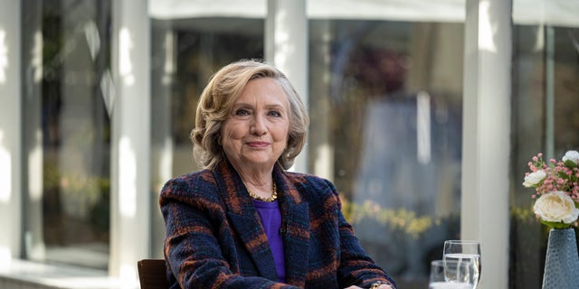 SUNDAY TODAY WITH WILLIE GEIST -- Pictured: Hillary Clinton on Dec. 12, 2021 -- (Photo by: Mike Smith/NBC/NBCU Photo Bank via Getty Images)
