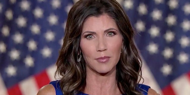 South Dakota Gov. Kristi Noem. (Photo Courtesy of the Committee on Arrangements for the 2020 Republican National Committee via Getty Images)