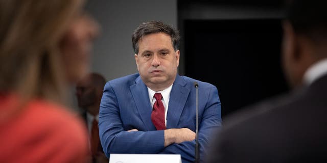 White House chief of staff Ron Klain attends an event with governors of western states and members of President Biden's Cabinet on June 30, 2021, in Washington. (Win McNamee/Getty Images)