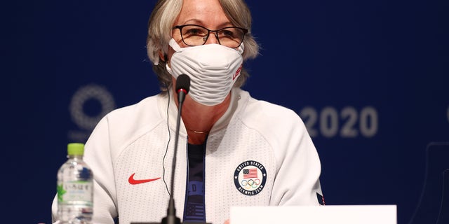 TOKYO, JAPAN - JULY 23: Susanne Lyons, Chair and Board of Director of the United States Olympic and Paralympic Committee during the USOPC Leadership Conference.