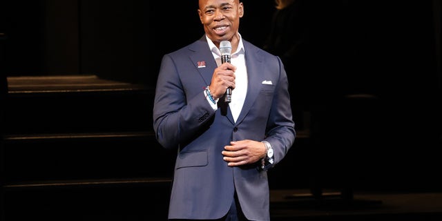 Eric Adams on Nov. 17, 2021 in New York City.