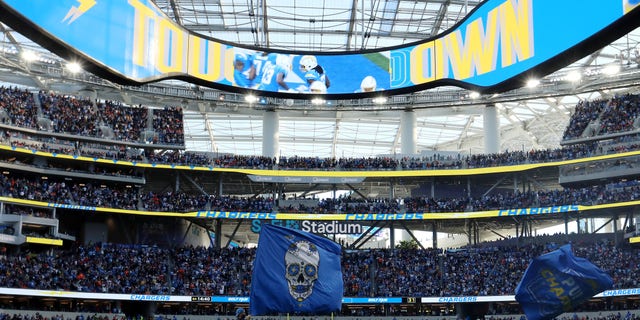 A general view of SoFi Stadium on Jan. 2, 2022 in Inglewood, California.