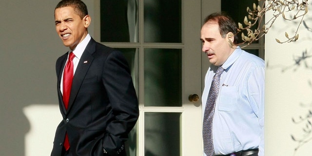 Former President Obama and David Axelrod
