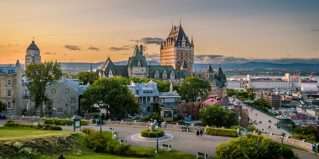 Quebec City skyline, Canada. (Posnov via Getty Images)