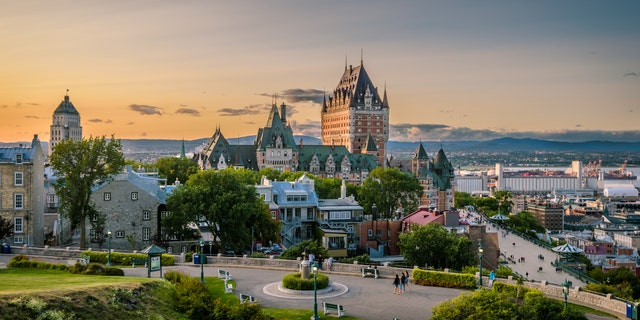 Quebec City skyline, Canada. (Posnov via Getty Images)