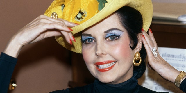 Ann Miller was known for her signature blue eyeshadow. The eyeshadow is being auctioned via Julien's Auctions.