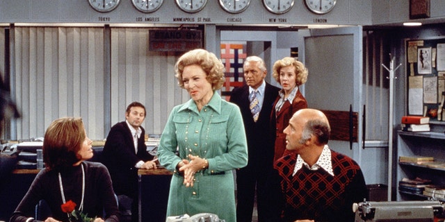 Betty White easily won over audiences on ‘The Mary Tyler Moore Show’.
