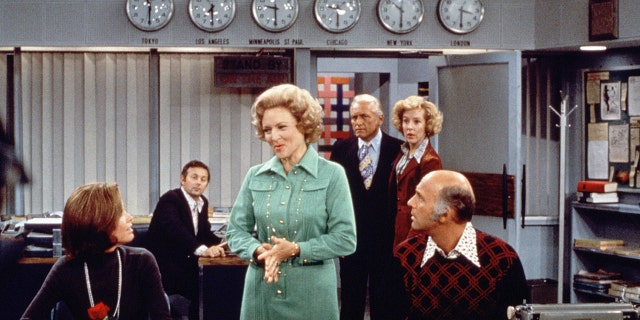 Betty White easily won over audiences on ‘The Mary Tyler Moore Show’.