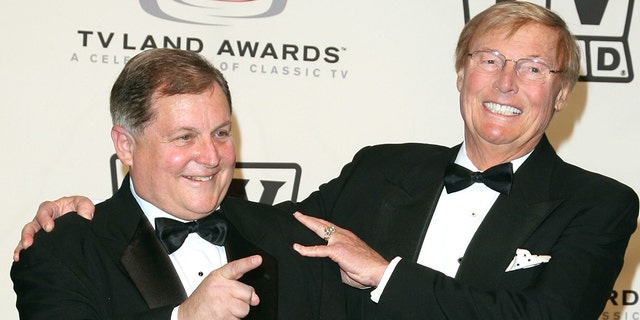 Burt Ward and Adam West of "Batman" honored on the show's 40th anniversary.