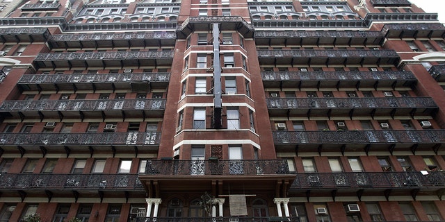 The lawsuit alleges that the singer, whose real name is Robert Allen Zimmerman, ‘befriended and established an emotional connection with the plaintiff,’ and then sexually abused her multiple times at his Chelsea Hotel apartment when she had just turned 12. The Chelsea Hotel is pictured here.