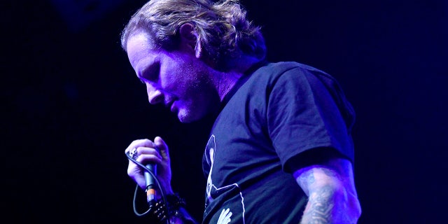 Corey Taylor doesn't see himself co-starring with sharks.