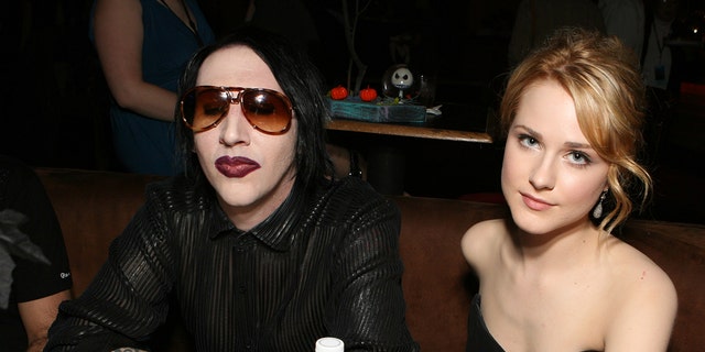 Marilyn Manson and Evan Rachel Wood began dating in 2007 when she was 19.