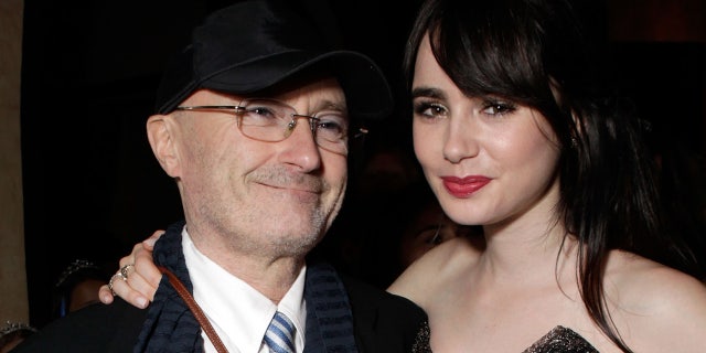Lily Collins wrote a touching tribute for her father Phil Collins.