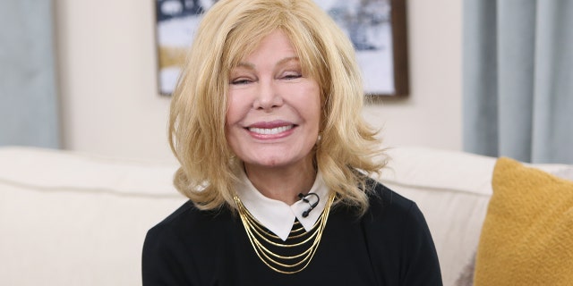 Actress Loretta Swit visits Hallmark's ‘Home & Family’ at Universal Studios Hollywood Feb. 26, 2019, in Universal City, Calif.