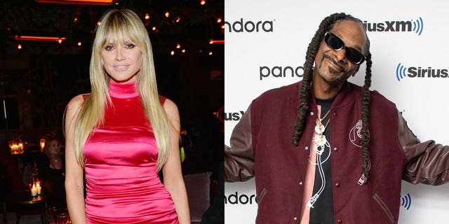 Heidi Klum se entusiasmó con su nueva colaboración con Snoop Dogg.