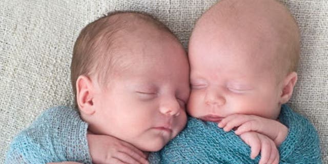 Beckett Humenny was born around 6:00 p.m. on Dec. 31, 2011. His sister Freya Humenny was born near 12:30 a.m. on Jan. 1, 2012 at Hennepin County Medical Center in Minneapolis, Minnesota.