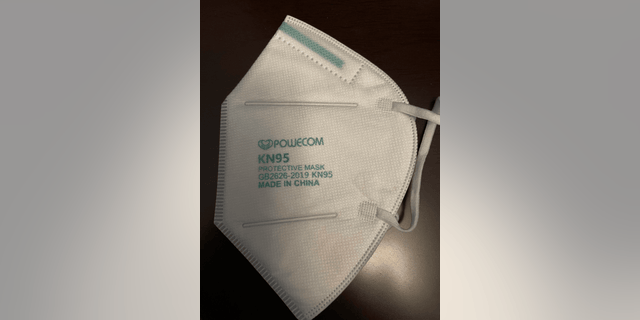 A KN95 mask distributed to a House of Representatives offices