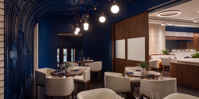 The 7,000-square-foot restaurant seats more than 180 guests. 