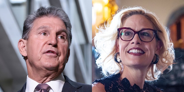 Democrat Senators Joe Manchin, D-W.Va., and Kyrsten Sinema, I-Ariz., made the list of biggest losers as they each worked hard to end their political careers.