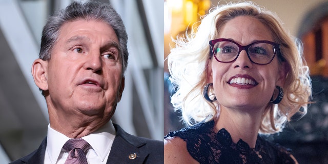 Democrat Senators Joe Manchin, D-W.Va., and Kyrsten Sinema, D-Ariz.