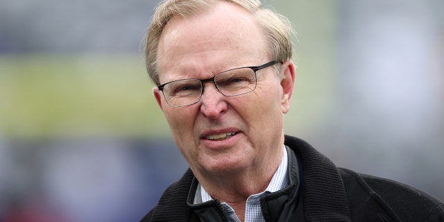 New York Giants co-owner John Mara looks on before the game against the Washington FL at MetLife Stadium on January 9, 2022, in East Rutherford, New Jersey.