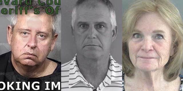 Fourth resident of Florida Villages retirement community arrested on charges of voter fraud - Fox News 3 John Rider, Jay Ketcik, and Joan Halsted (Sumter County and Brevard County Sheriff's Offices)