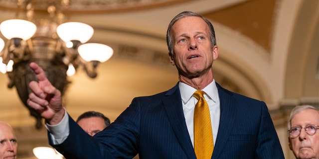 Sen. John Thune, R-S.D., warned President Biden in a letter in December about a Securities and Exchange Commission proposed climate-disclosure rule.