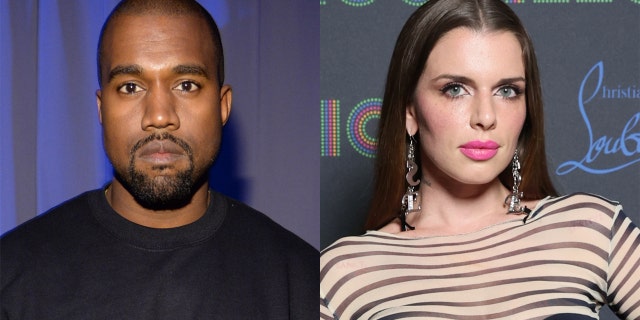 Kanye West (left) and actress Julia Fox (right) are in the early days of a relationship.