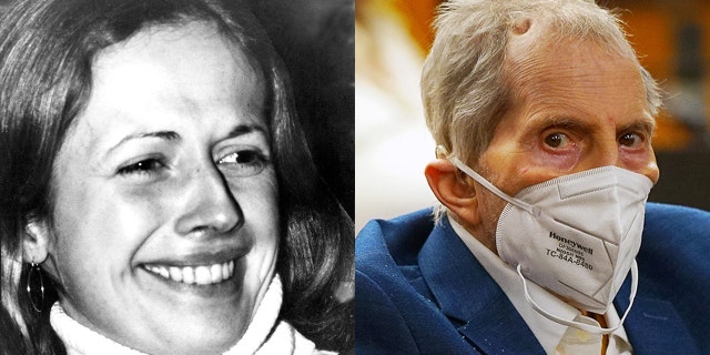 Kathie McCormack Durst, left; Robert Durst, right