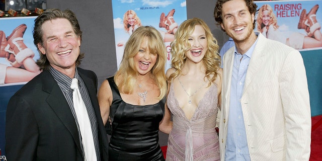 Goldie Hawn, who has been dating Kurt Russell since the early 1980s, is mother to Kate Hudson and Oliver Hudson.