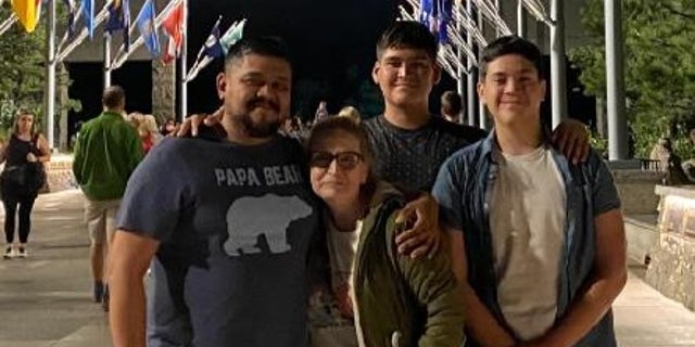 Border Patrol agent hospitalized in Texas with COVID to be relocated after company donates medical transport 3 Gustavo Medina and family