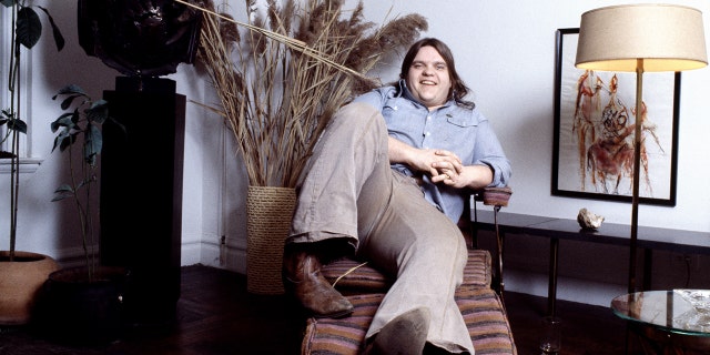 American actor and singer Meat Loaf in New York, marzo 1978.