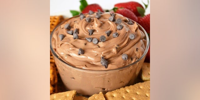 Nutella Cheesecake Dip from JerseyGirlCooks.com.