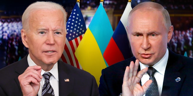 U.S. President Joe Biden, Russian President Vladimir Putin  