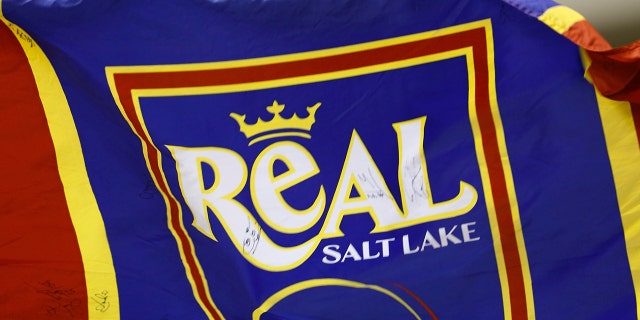 A flag flies during a game between Real Salt Lake and DC United Sept. 1, 2012 at Rio Tinto Stadium in Sandy, Utah.