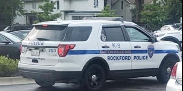 A Rockford Police Department cruiser.